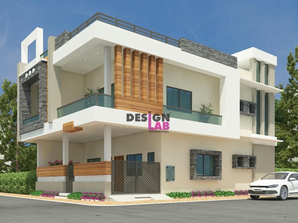 Image of Modern exterior house colours
