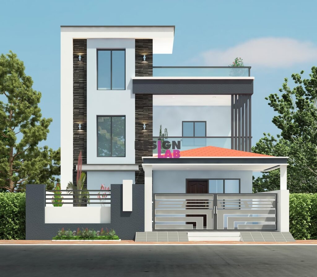 Image of Front view house design images