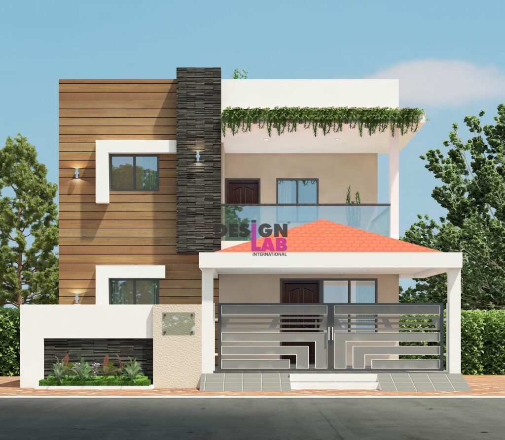 Front view house design images