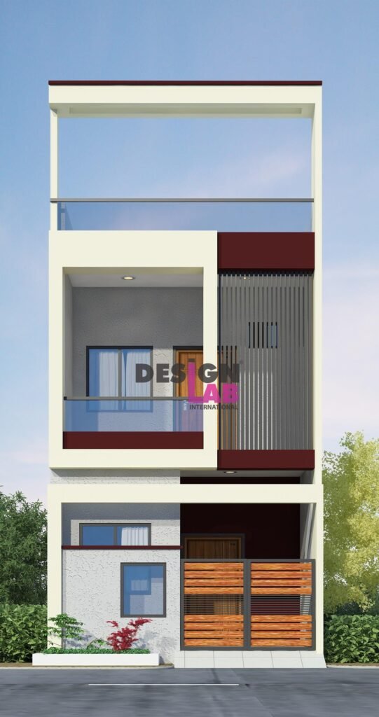 Image of Indian house front elevation designs photos 2023