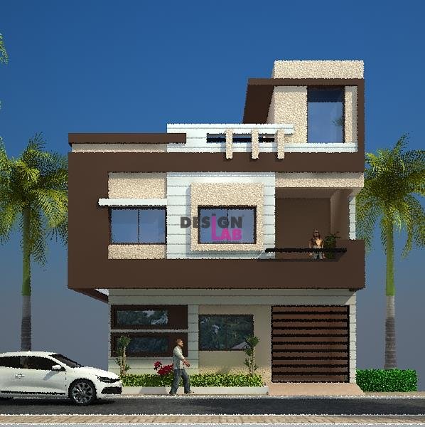 Image of Front view house design images