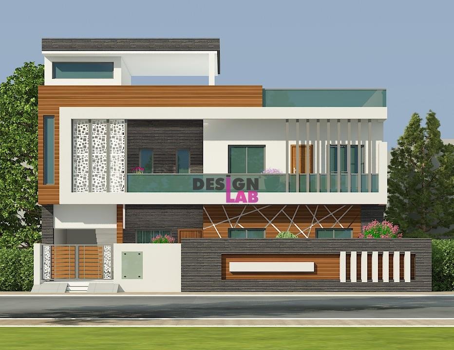 Beautiful duplex house design