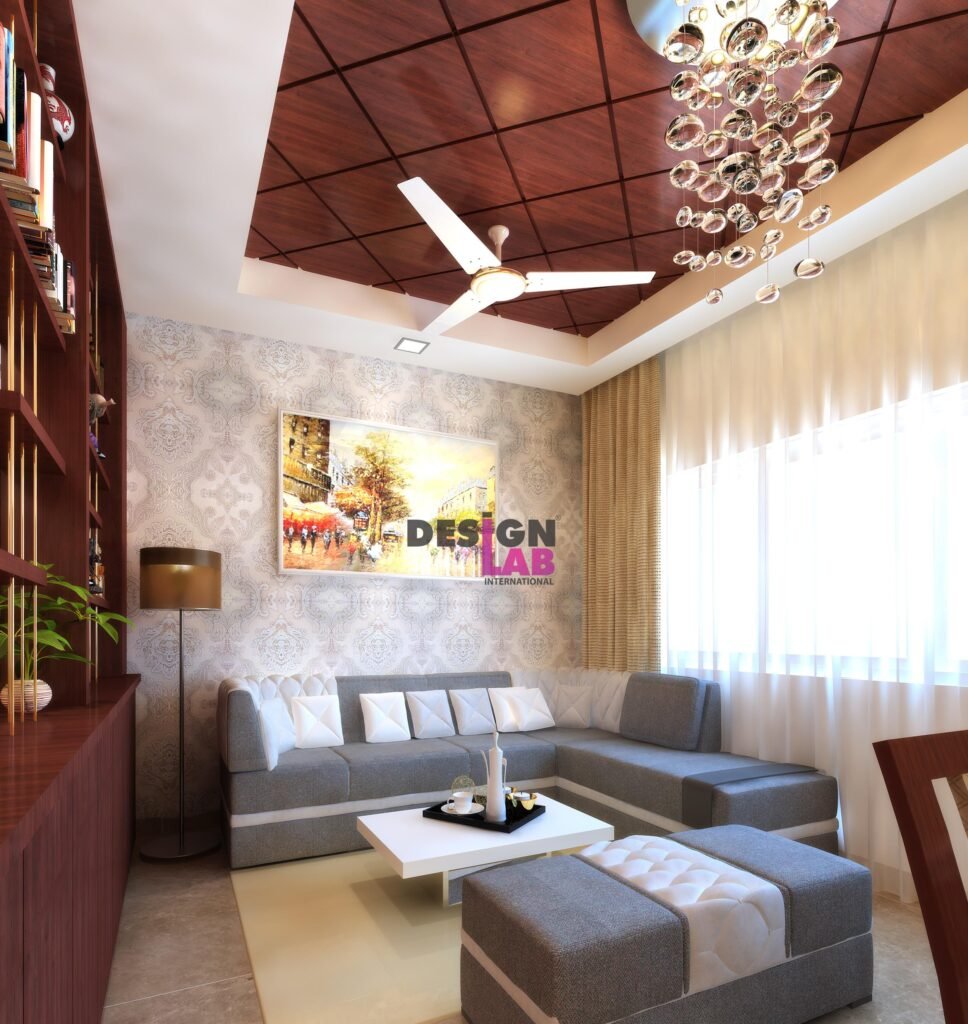 Image of Living room and dining room combined